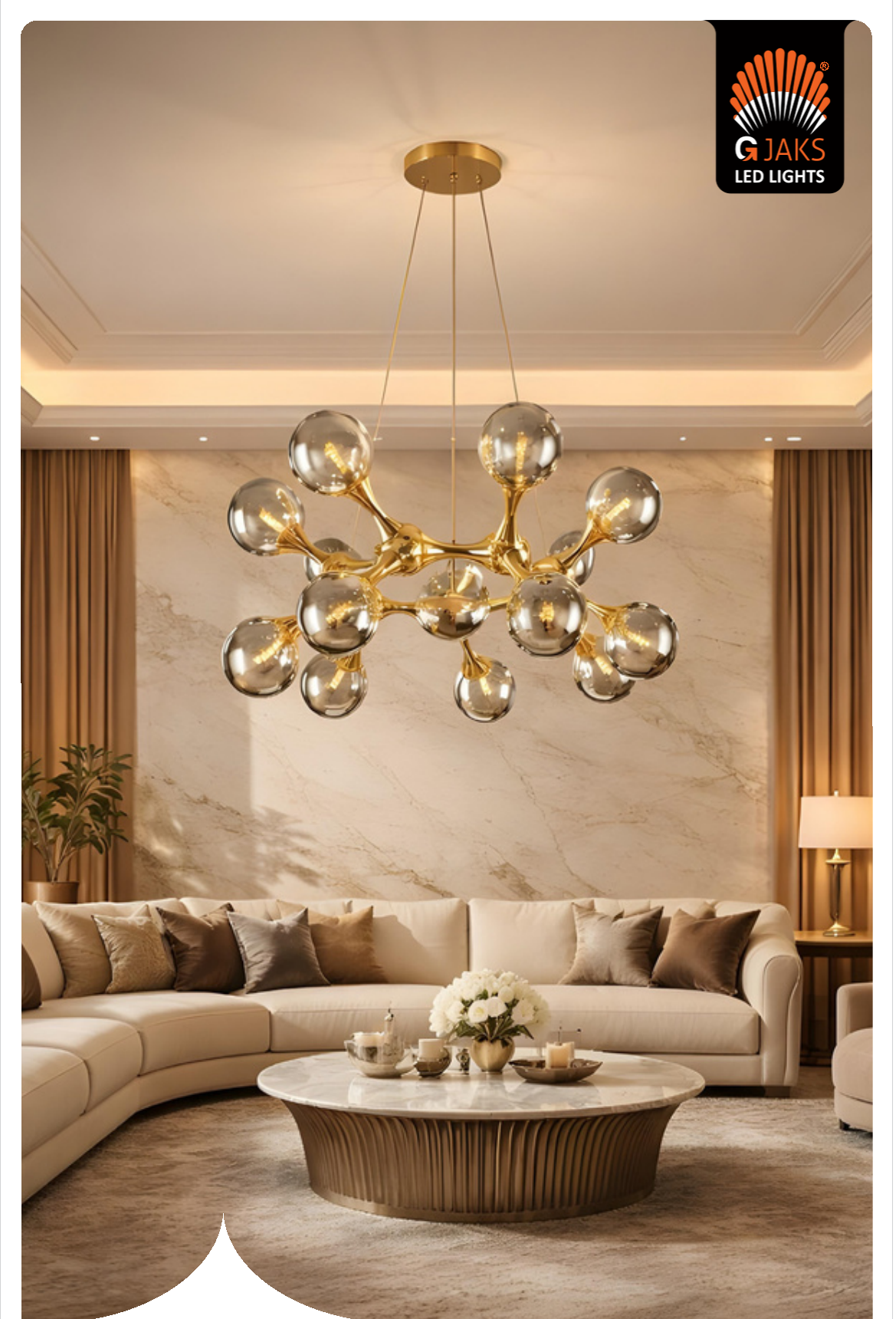 Hanging Chandelier - B1078