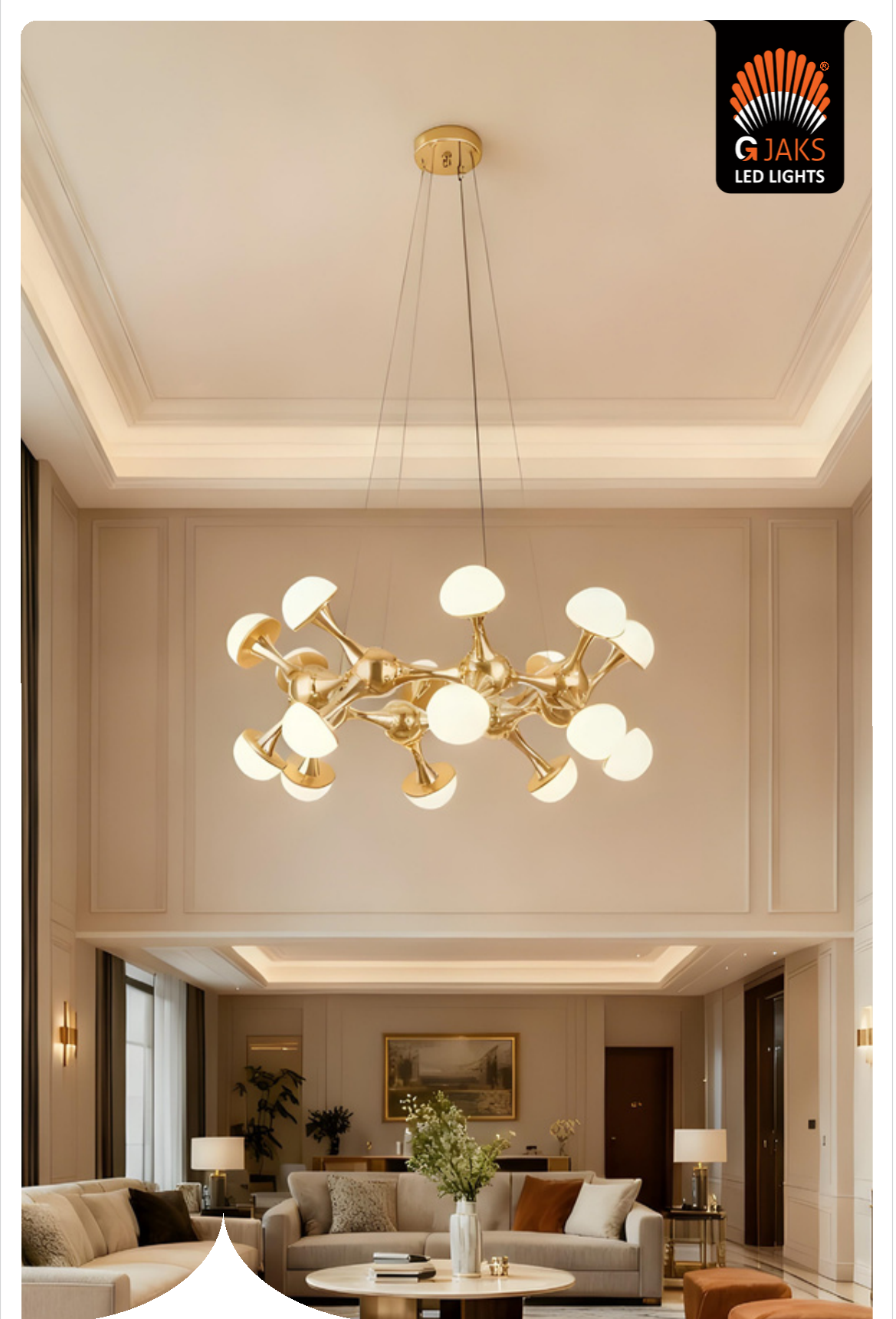 Hanging Chandelier - B1088/16