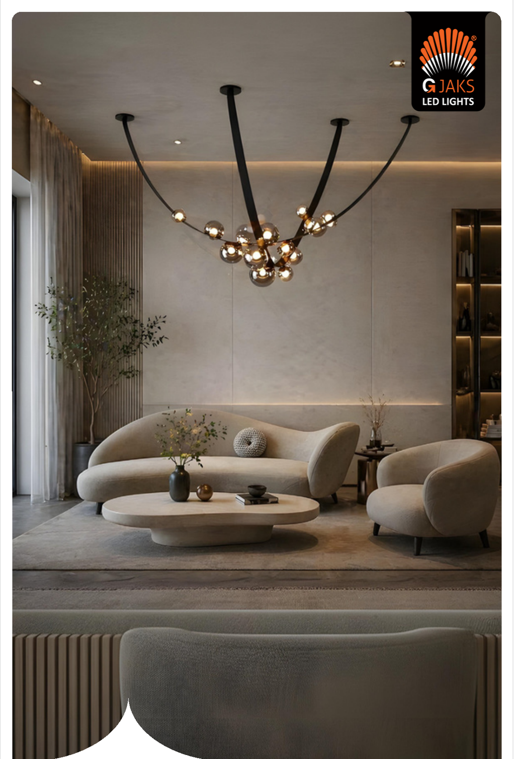 Hanging Chandelier - B1145/3