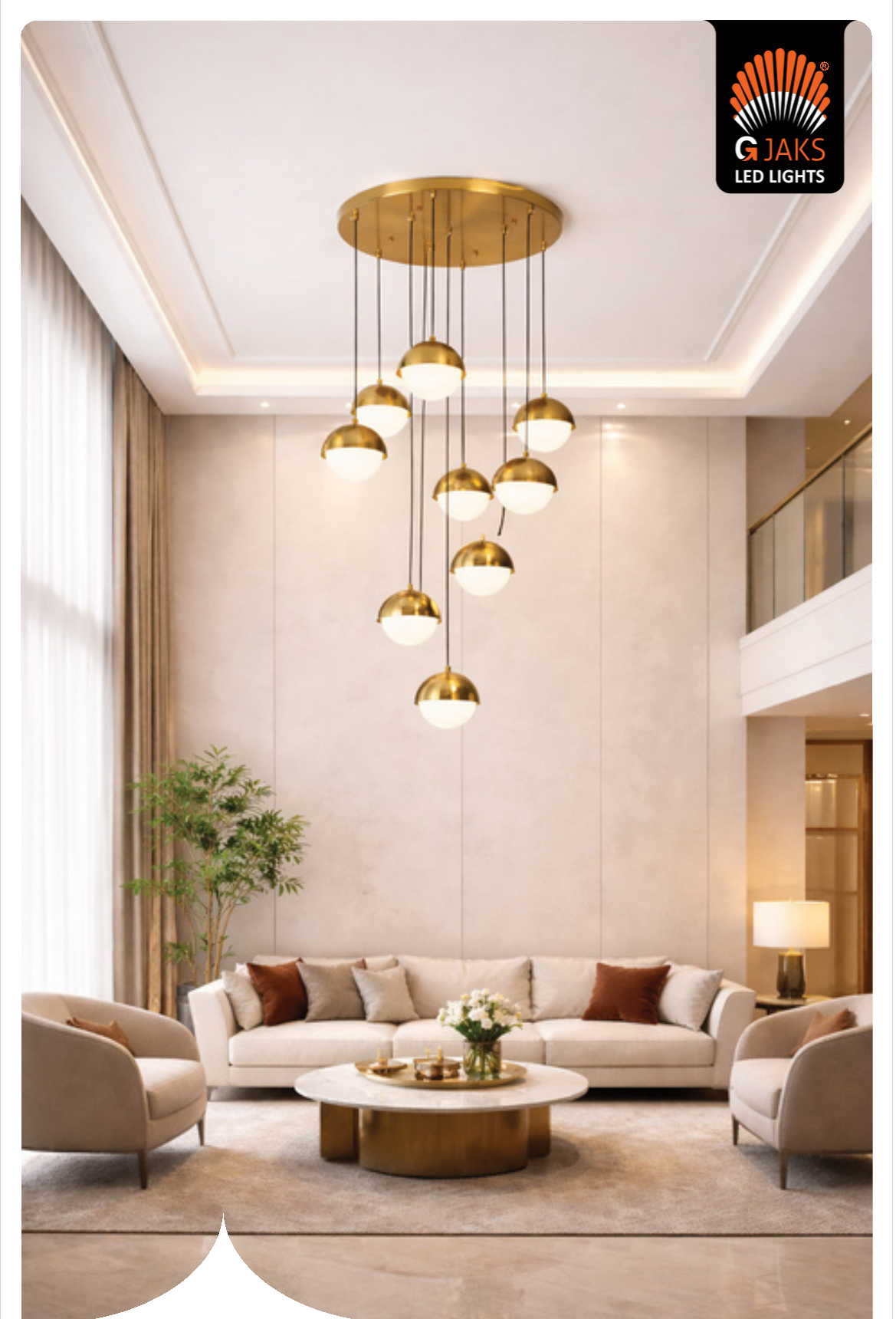 Hanging Chandelier - B2111/10