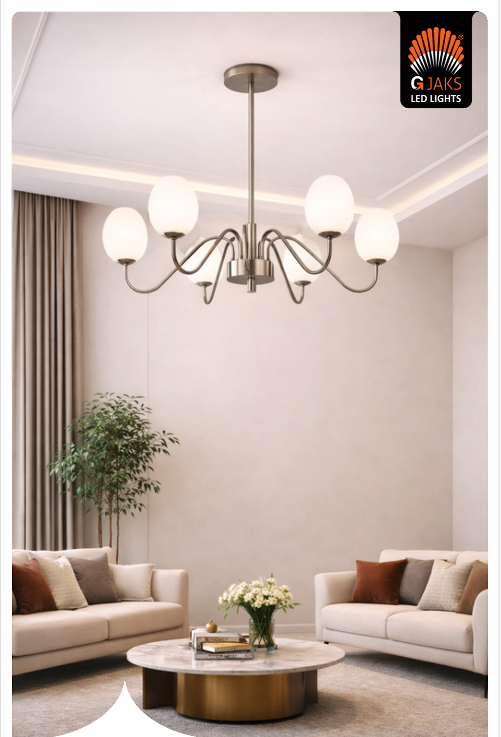 Hanging Chandelier - B5502/8