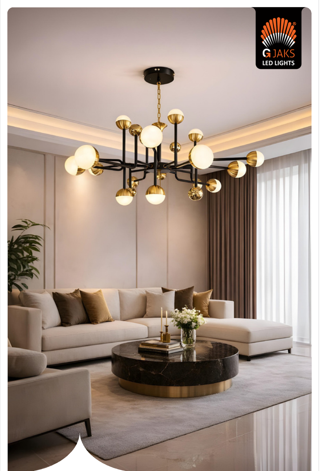 Hanging Chandelier - B7249/24