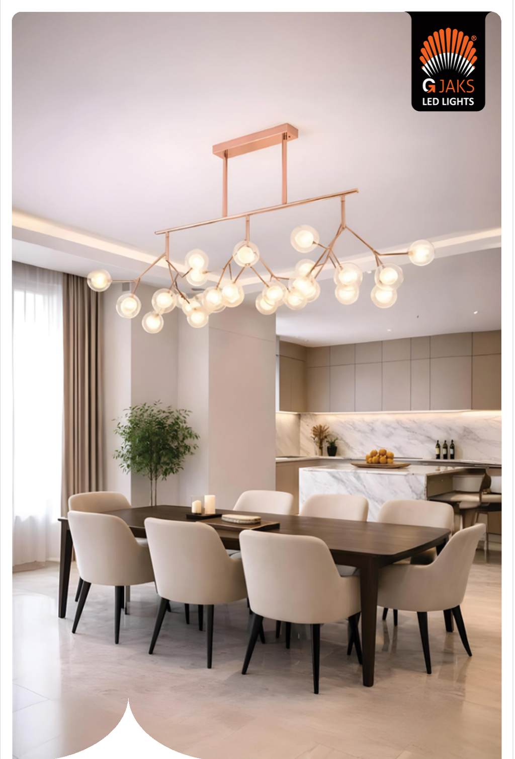 Hanging Chandelier - B8015