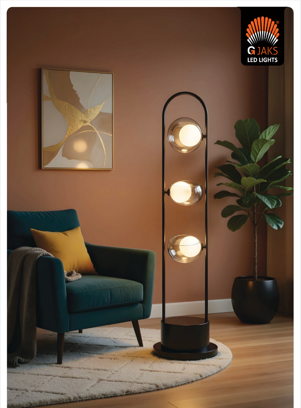 Floor Lamp - B8107/3