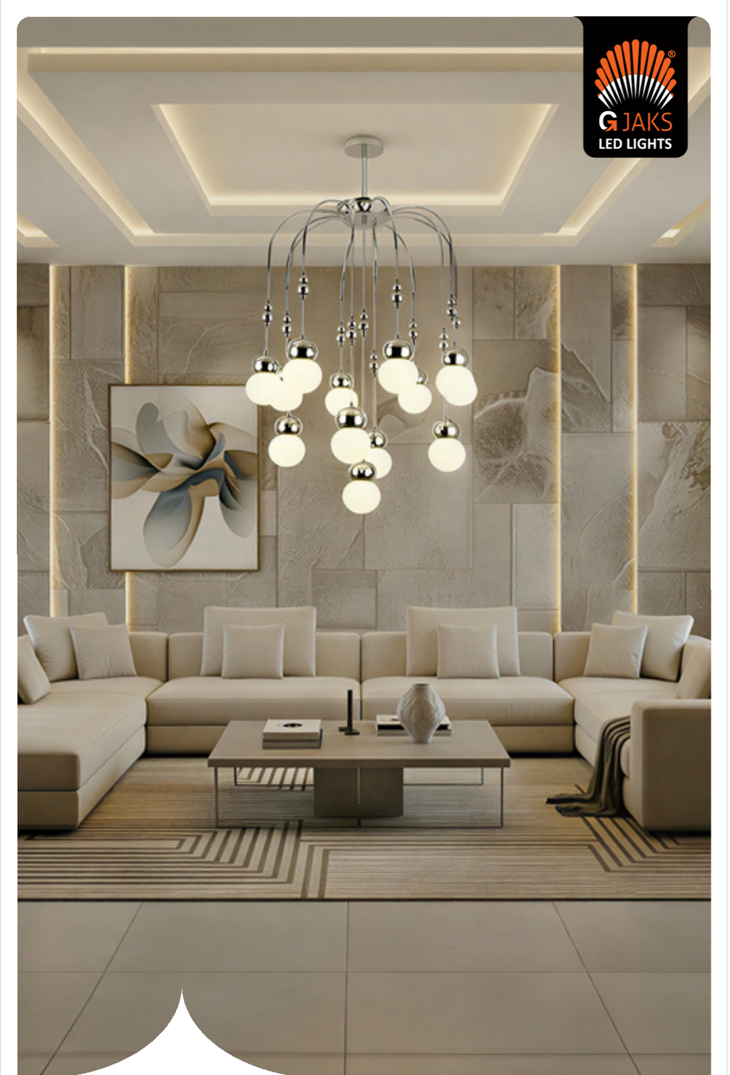 Hanging Chandelier - B8802/13