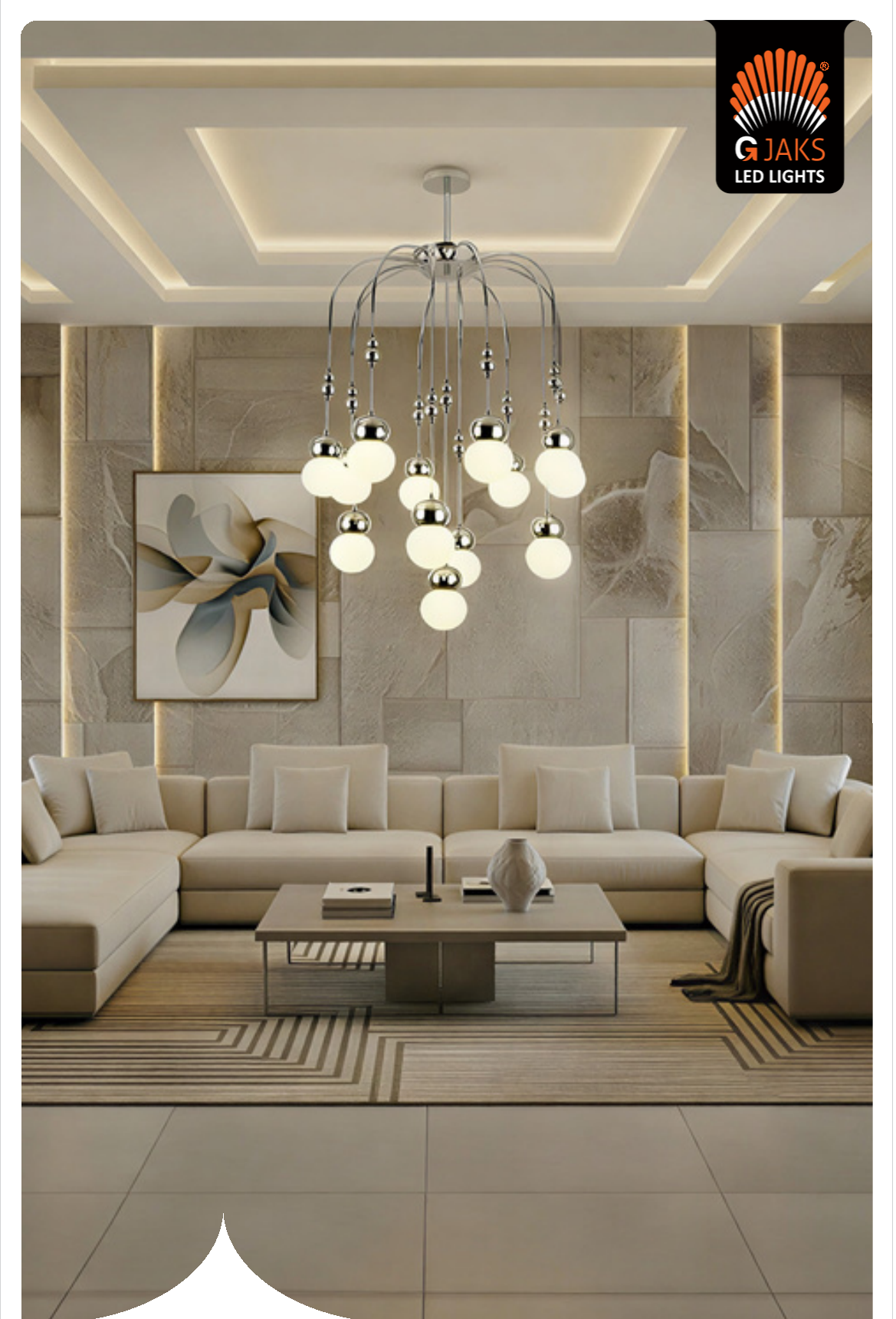 Hanging Chandelier - B8802/13