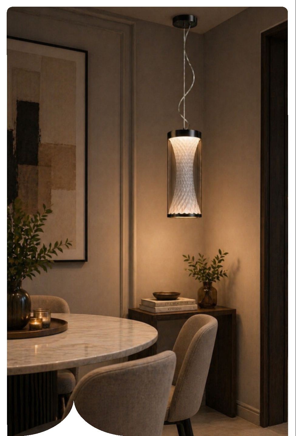 Single Hanging Light - B9904/1 PK