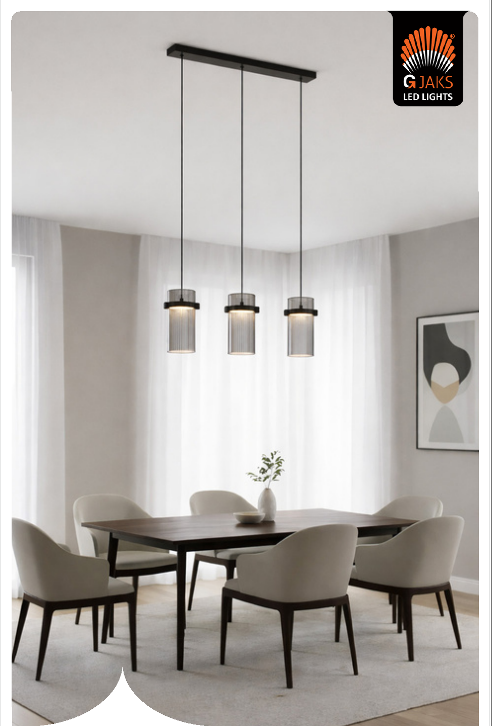 Table Hanging Light - DKMD5892-3L