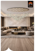 Hanging Chandelier - ER9076