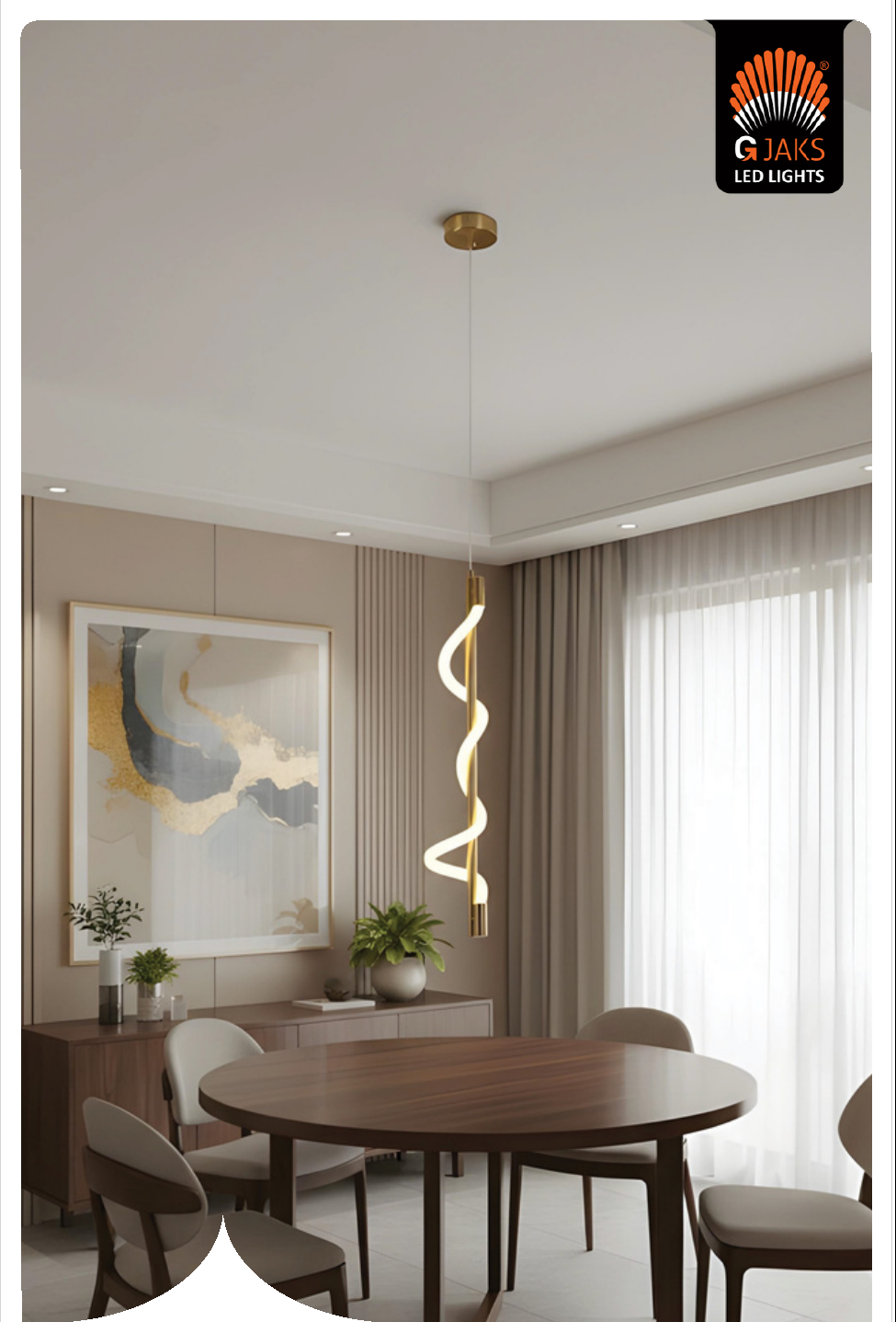 Single Hanging Light - SS7545-60