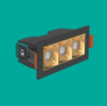 AARADHNA Eye Series - Linear COB Spot Light (Copper Reflector)