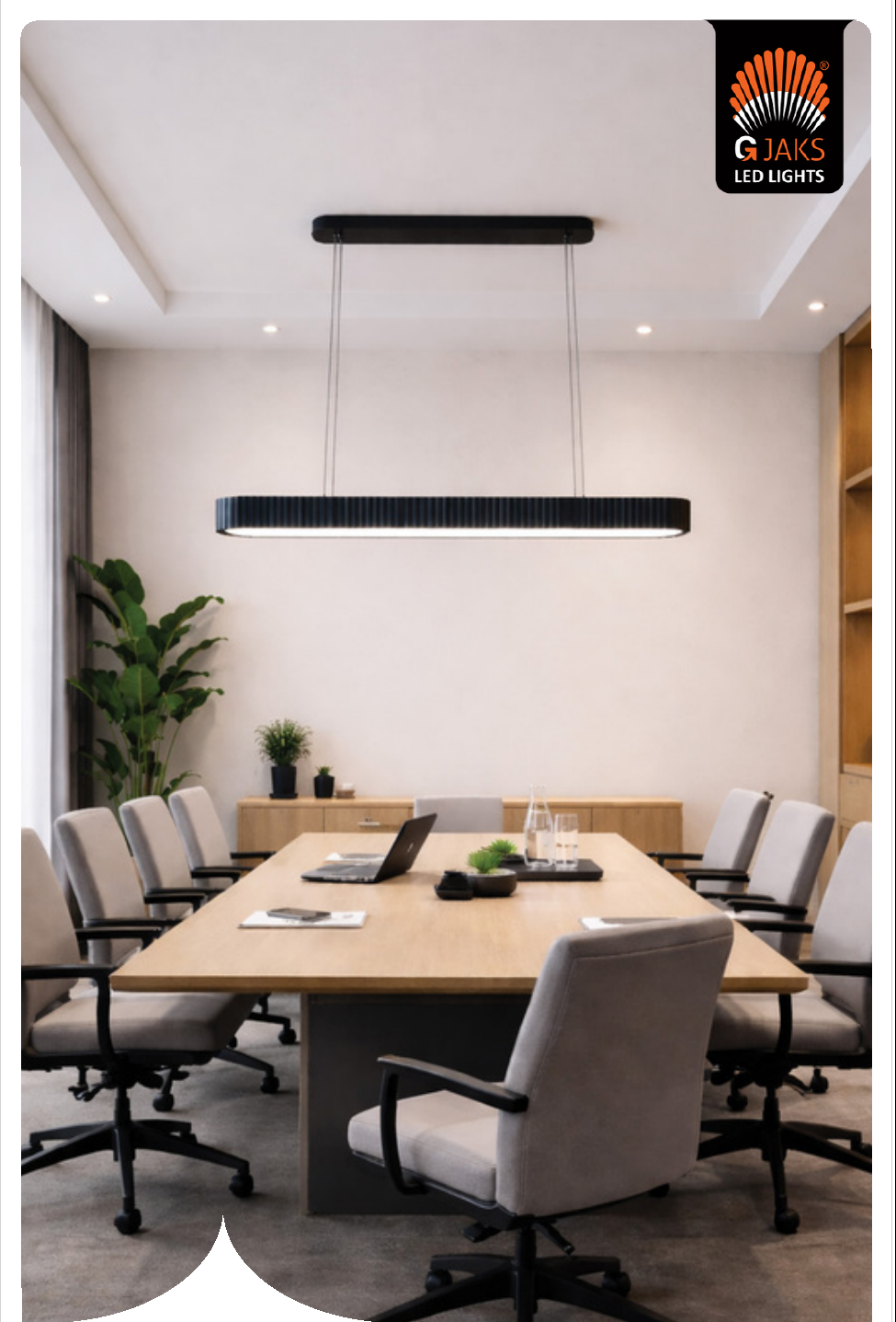 Table Hanging Light - TN2562L /900MM BK