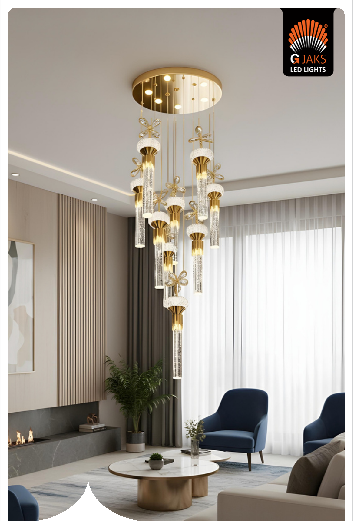 Hanging Chandelier - TO164/9B