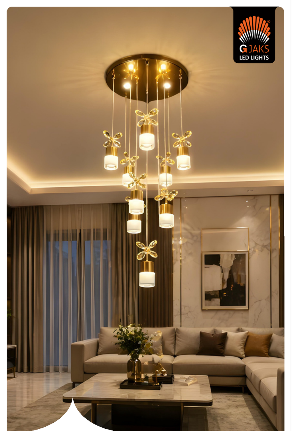 Hanging Chandelier - TO183/9B