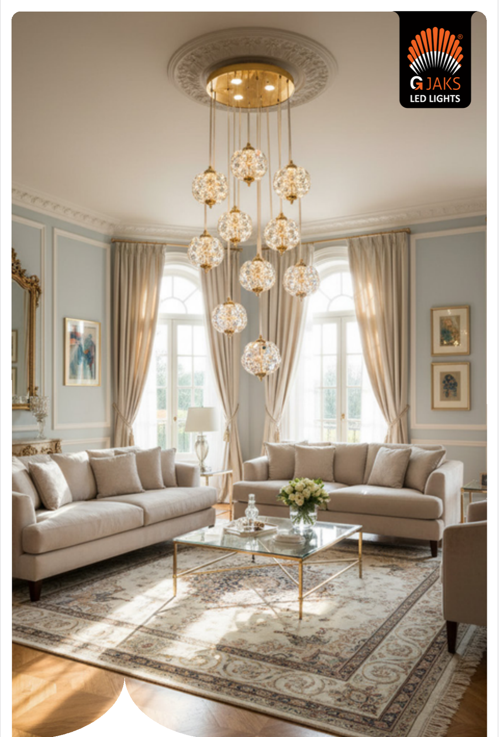Hanging Chandelier - TO513/9B