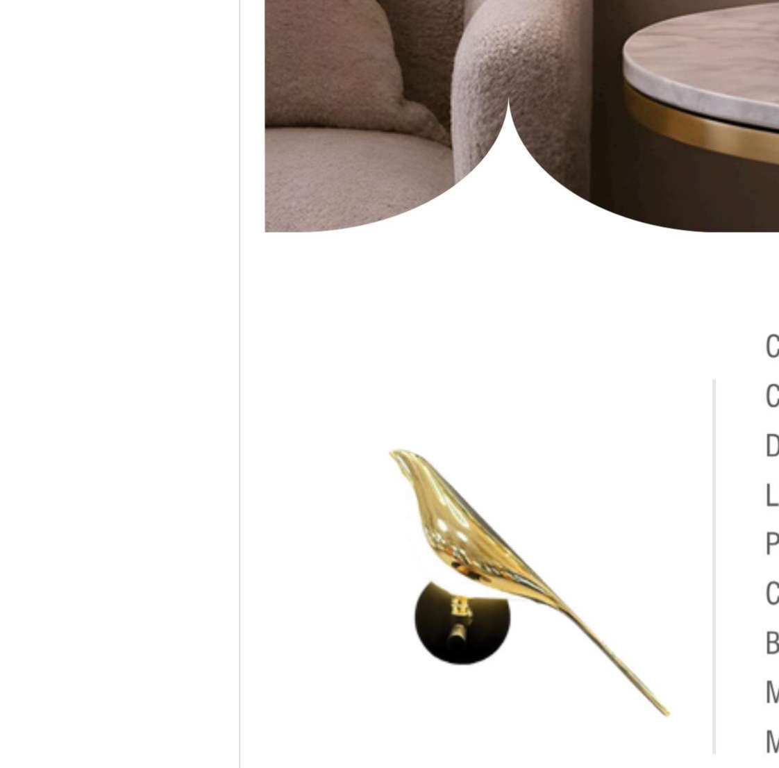 Wall Light - WDB1225