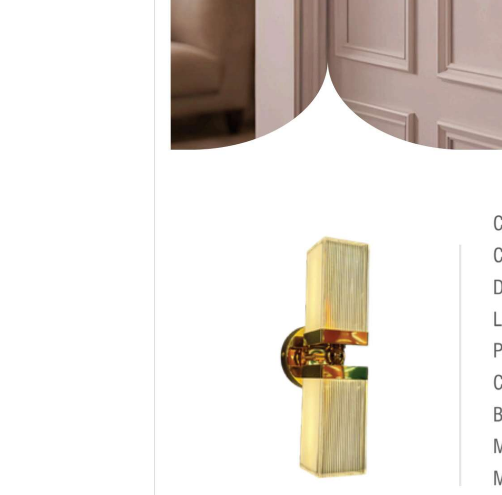 Wall Light - WDB1877