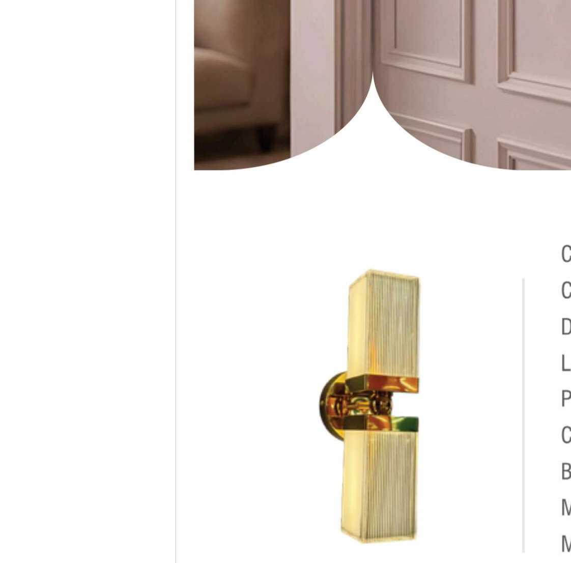 Wall Light - WDB1877