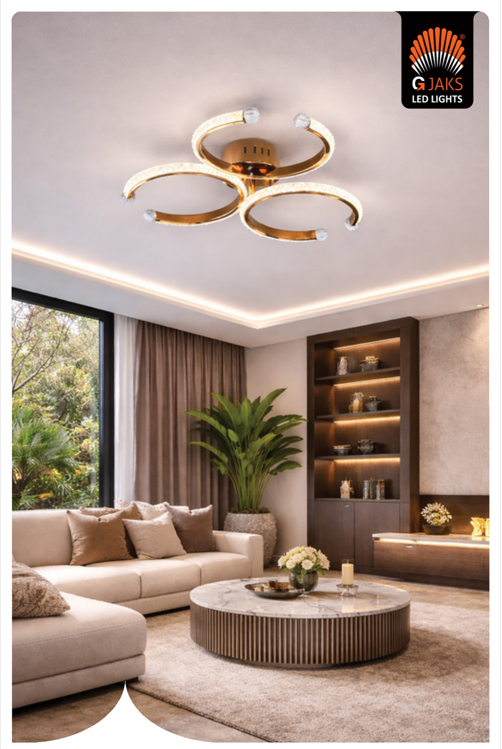 Ceiling Light - MT22713B-3S RG