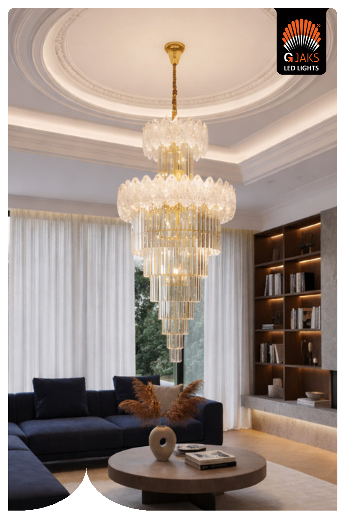 Double Height Chandelier - MH5099/1800