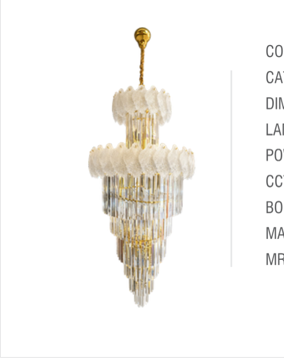 Double Height Chandelier - MH5099/1800