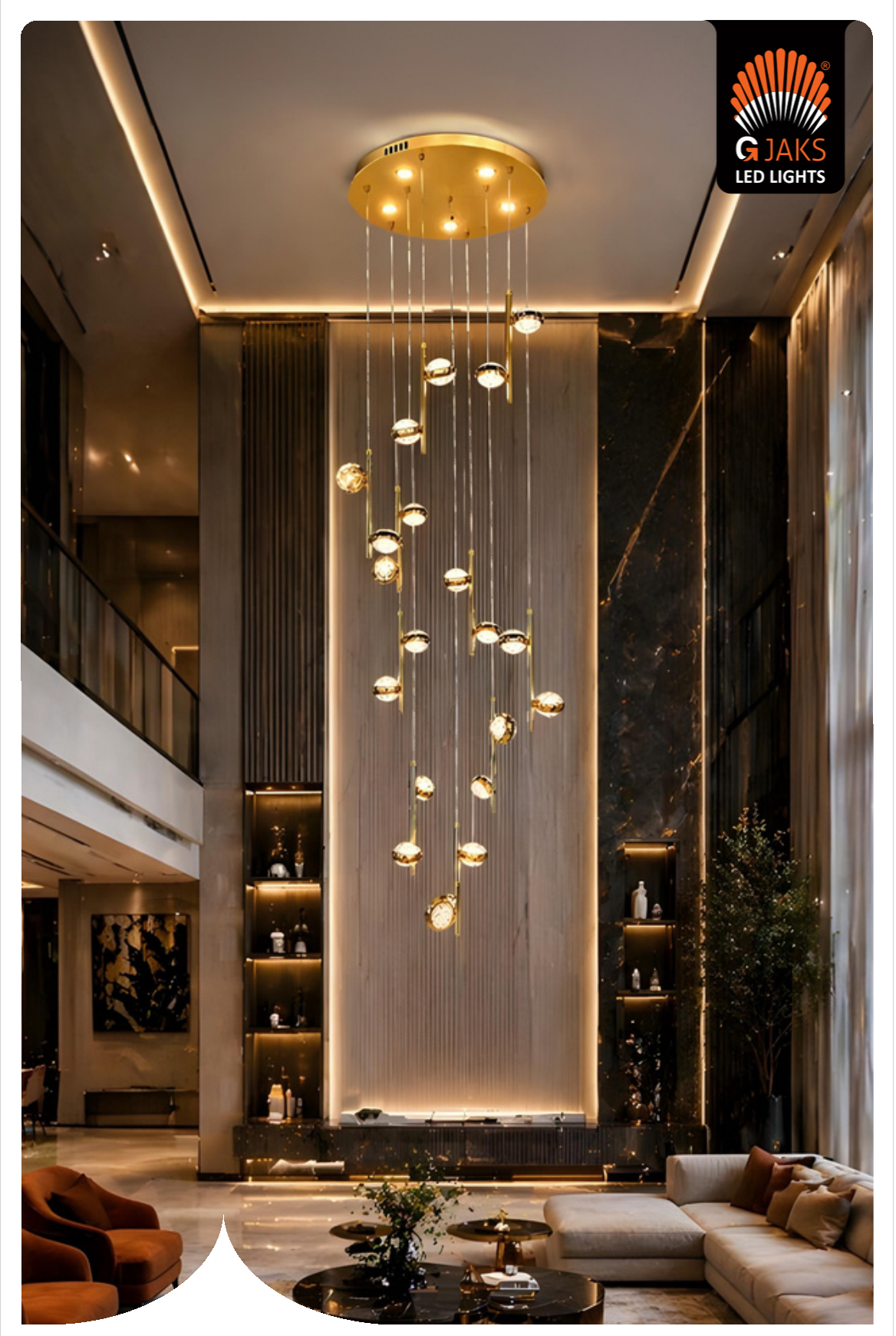 Double Height Chandelier - T0131/10S