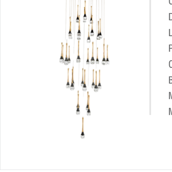 Double Height Chandelier - T0159/37B