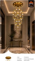Double Height Chandelier - T0186/16B