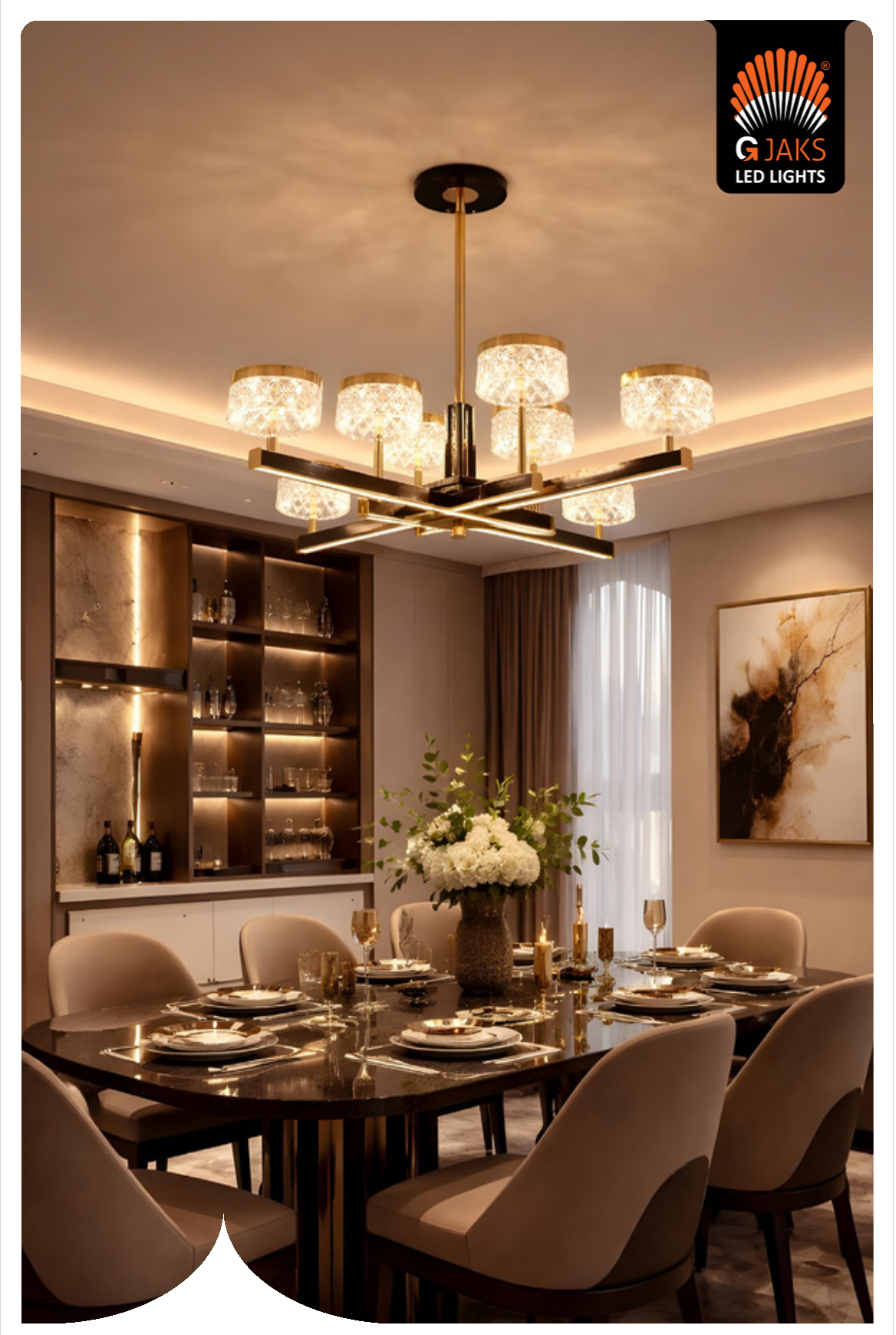 Hanging Chandelier - AL5822/8