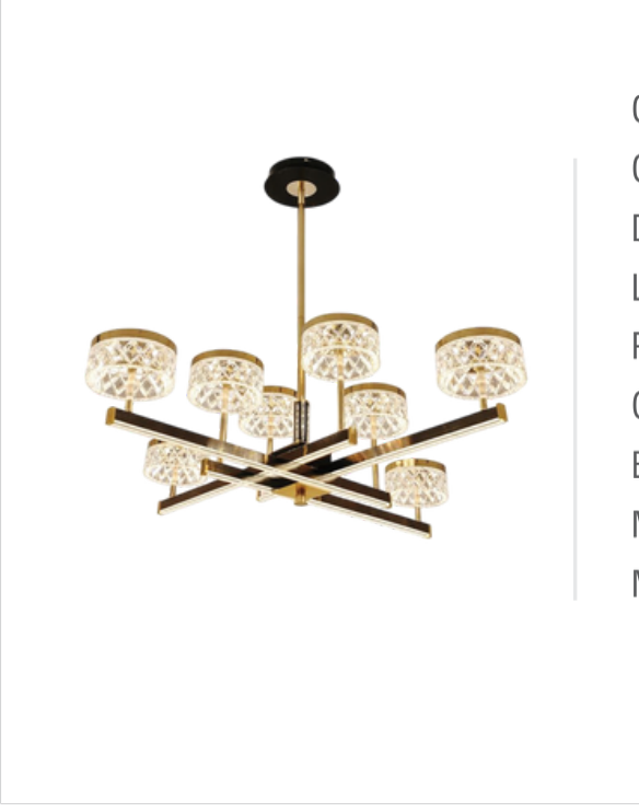 Hanging Chandelier - AL5822/8