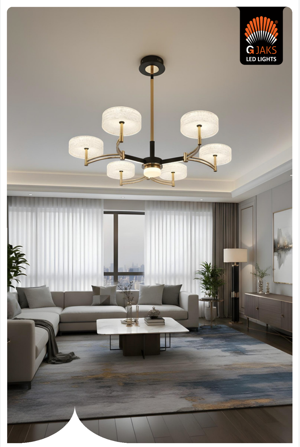 Hanging Chandelier - AL5898/6