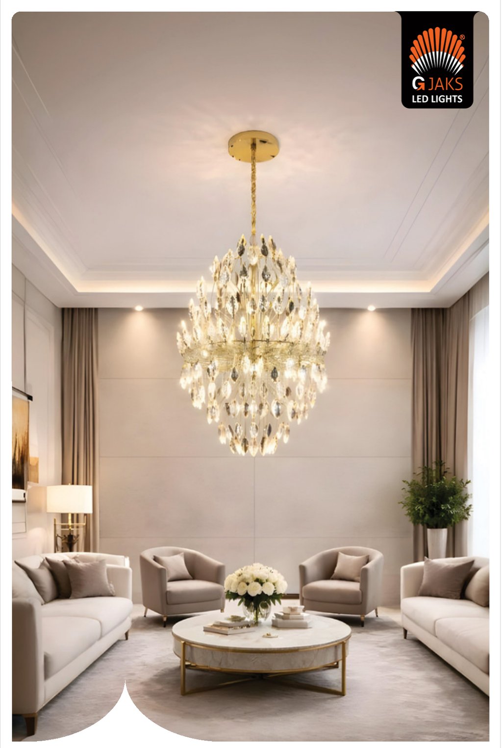 Hanging Chandelier - KDF8100/600