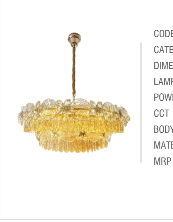 Hanging Chandelier - MH5085/800