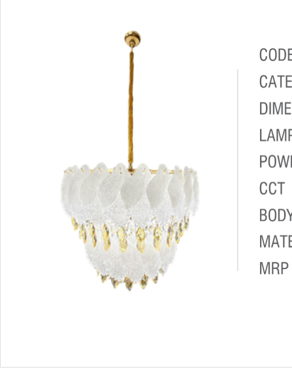 Hanging Chandelier - MH5099/600