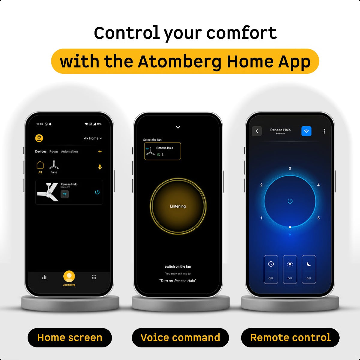 ATOMBERG Renesa Halo Smart