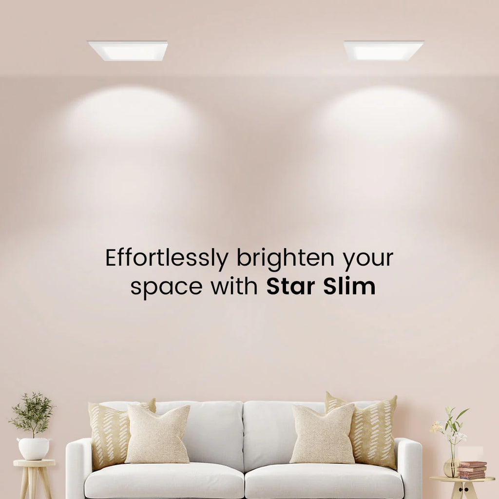 CROMPTON 12W STAR SLIM ROUND LED RECESS PANEL