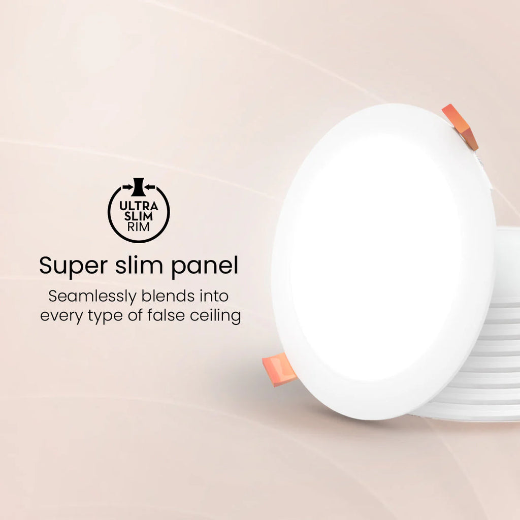 CROMPTON 15W ROUND LED RECESS PANEL