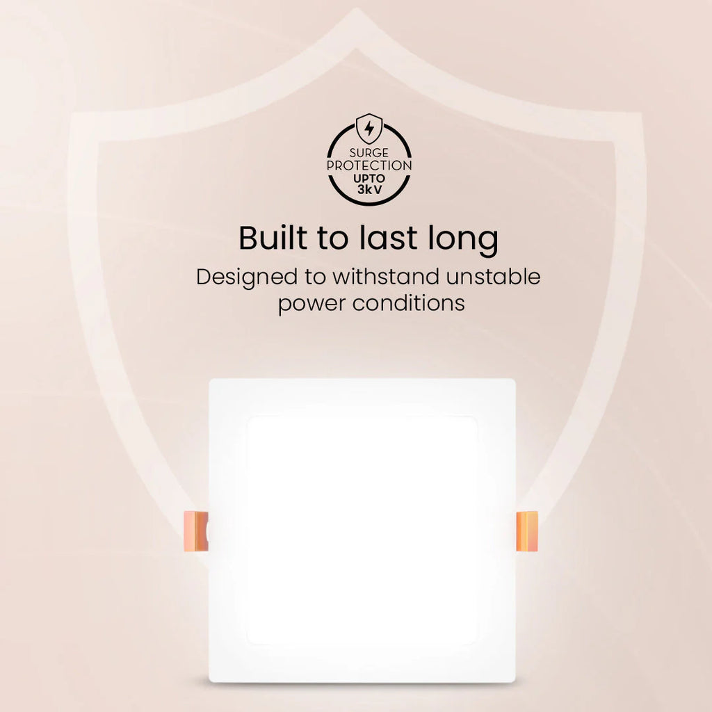 CROMPTON 15W STAR LOAD SQUARE LED RECESS PANEL