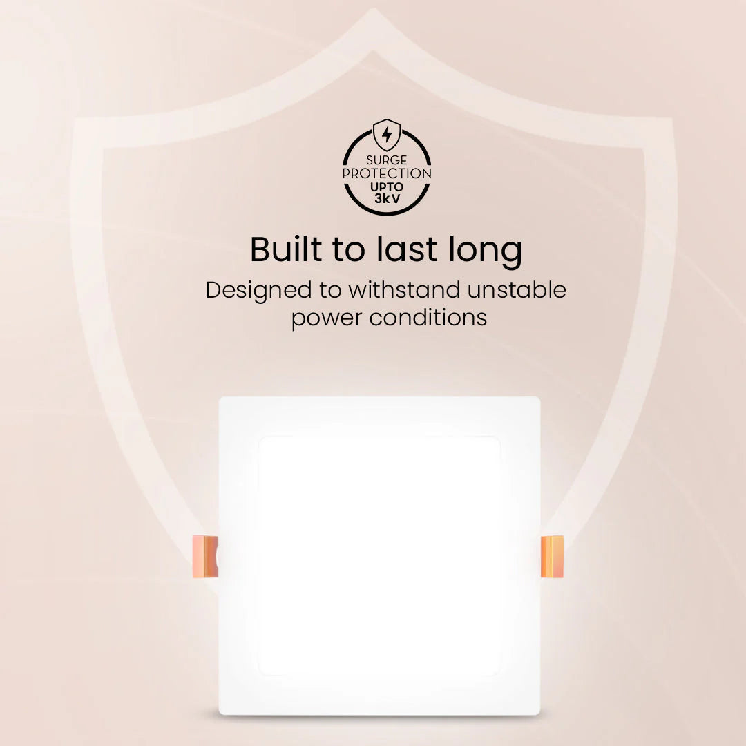 CROMPTON 15W STAR LOAD SQUARE LED RECESS PANEL